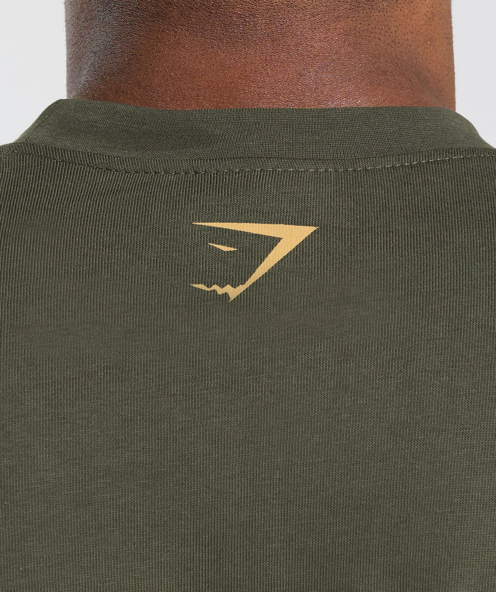 Collegiate T-Shirt Strength Green
