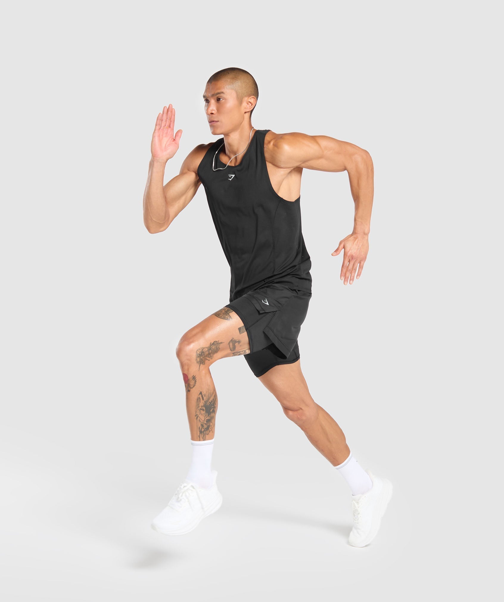 Running Tank Black