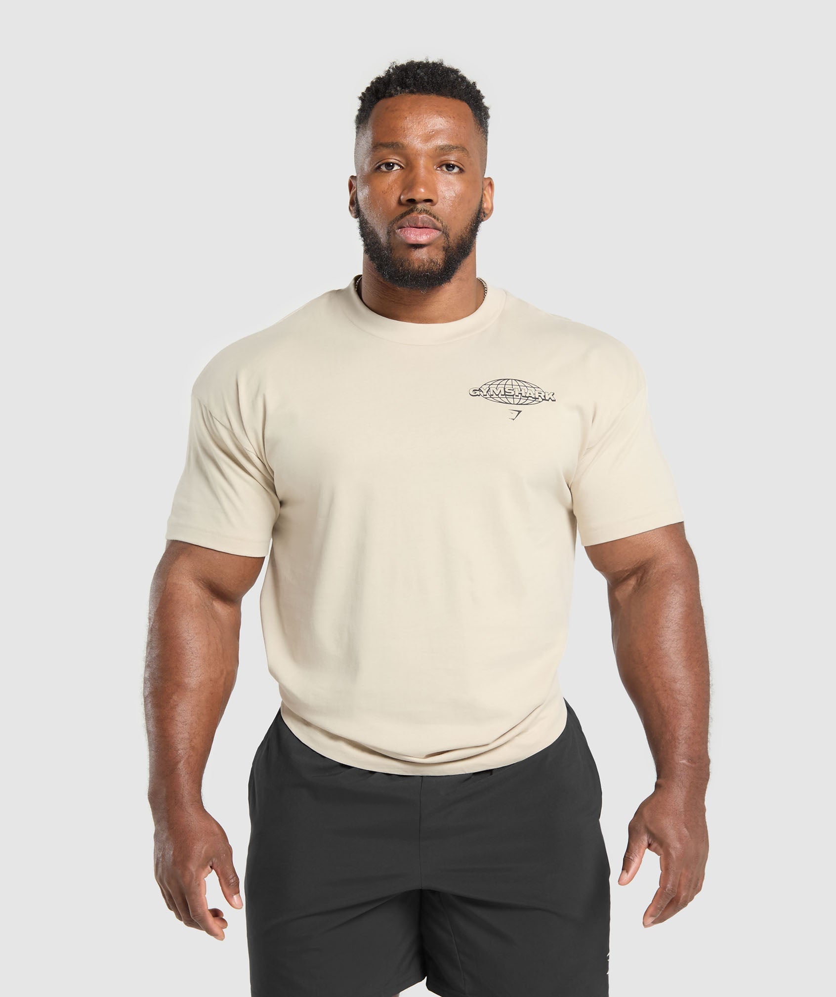 Worldwide T-Shirt Cream Beige