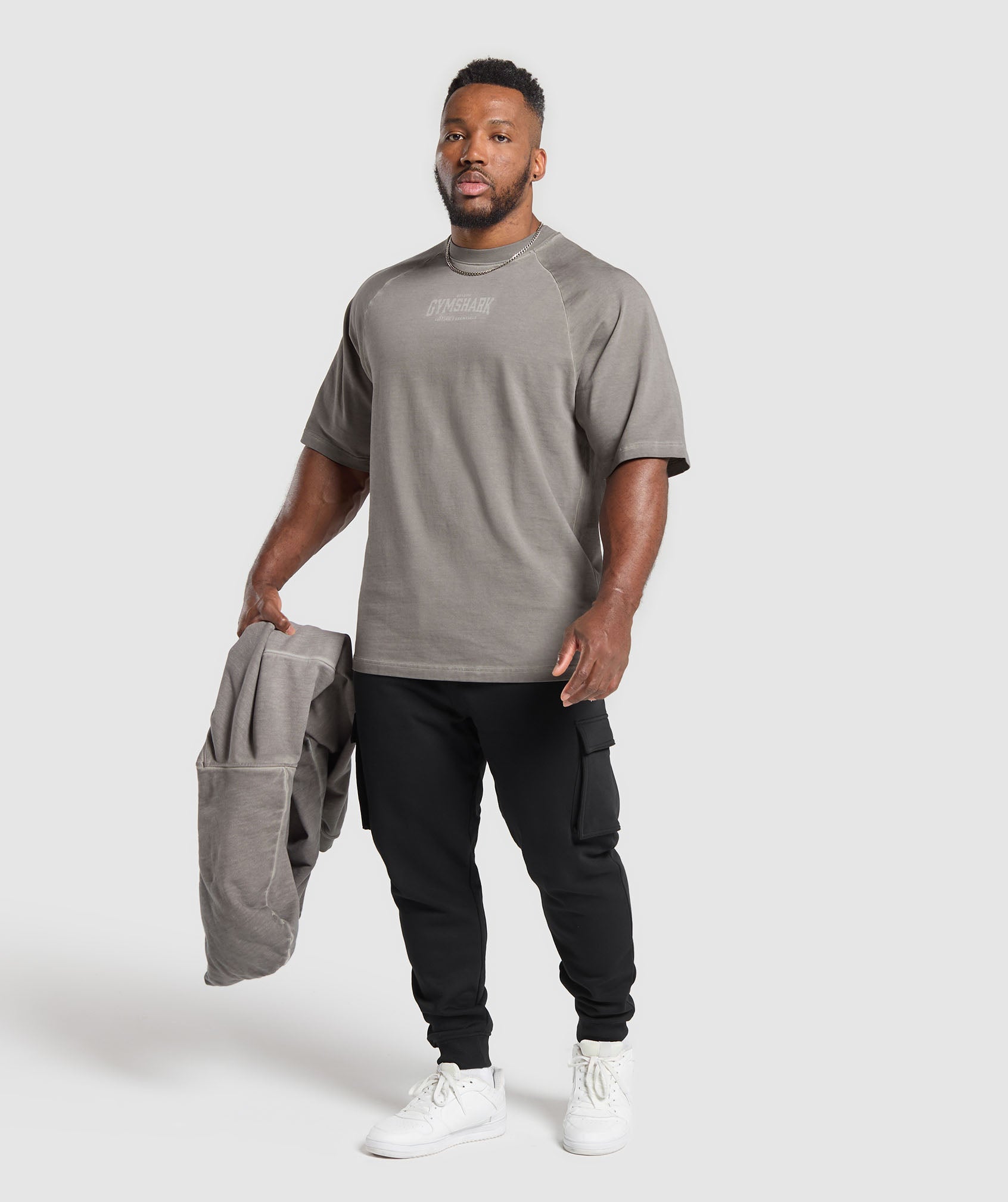 Heavyweight T-Shirt Metal Grey/Asphalt Grey