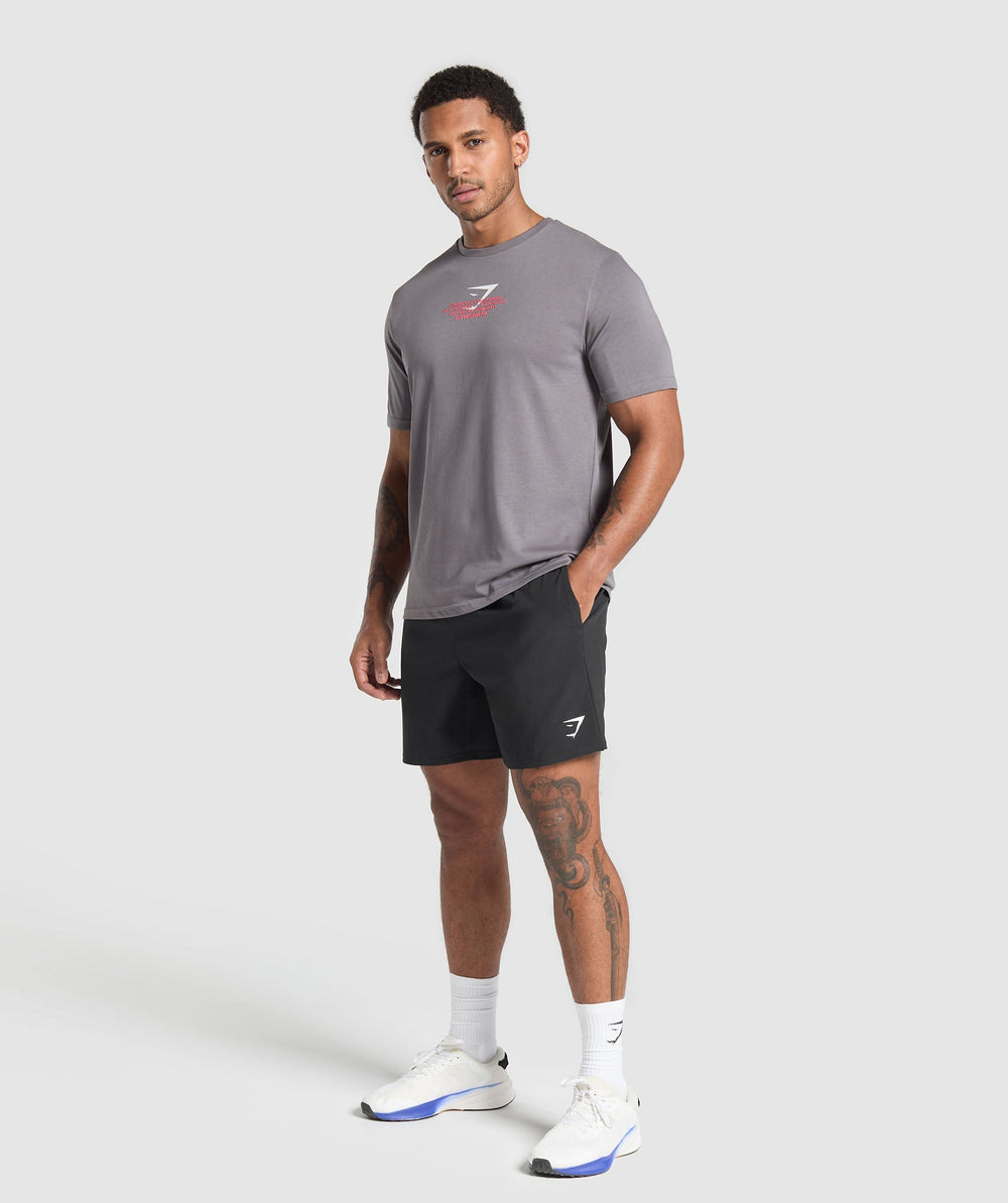 Fitness Apparel Functional T-Shirt Brushed Grey