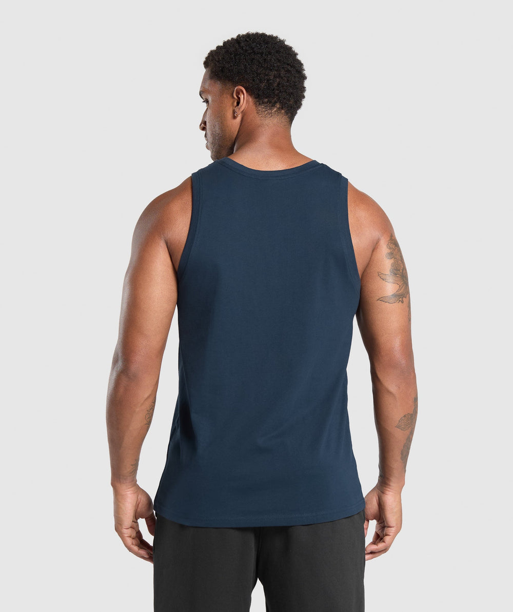 Crest Tank Navy
