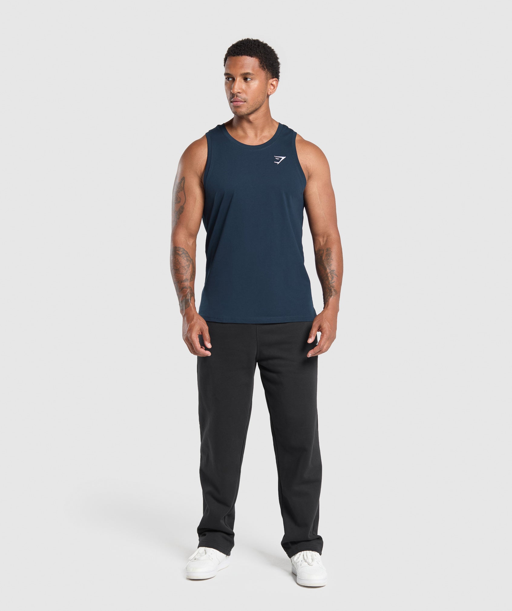 Crest Tank Navy