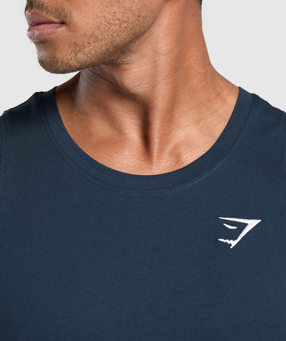 Crest Tank Navy