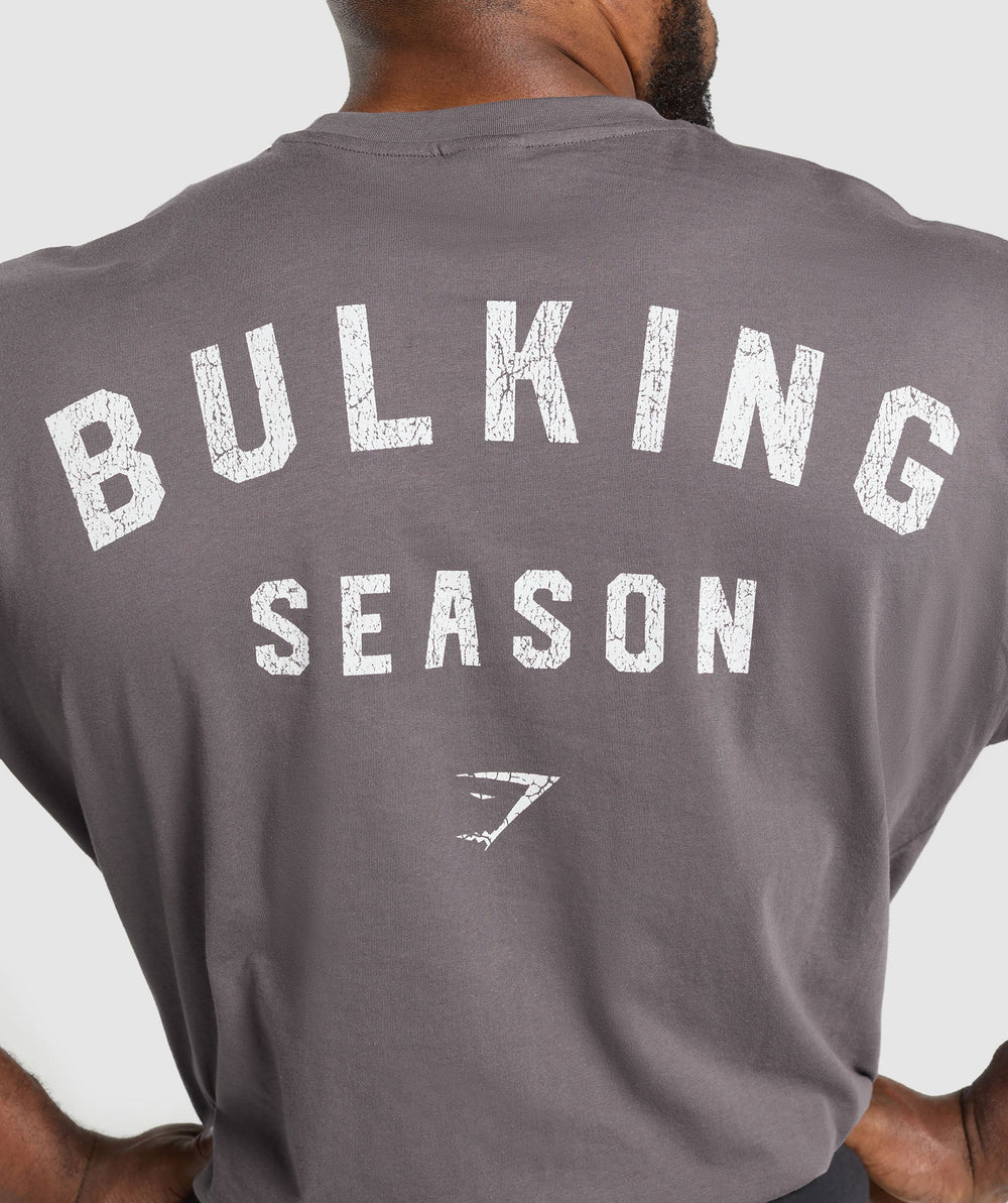 Bulking Season T-Shirt Brushed Purple