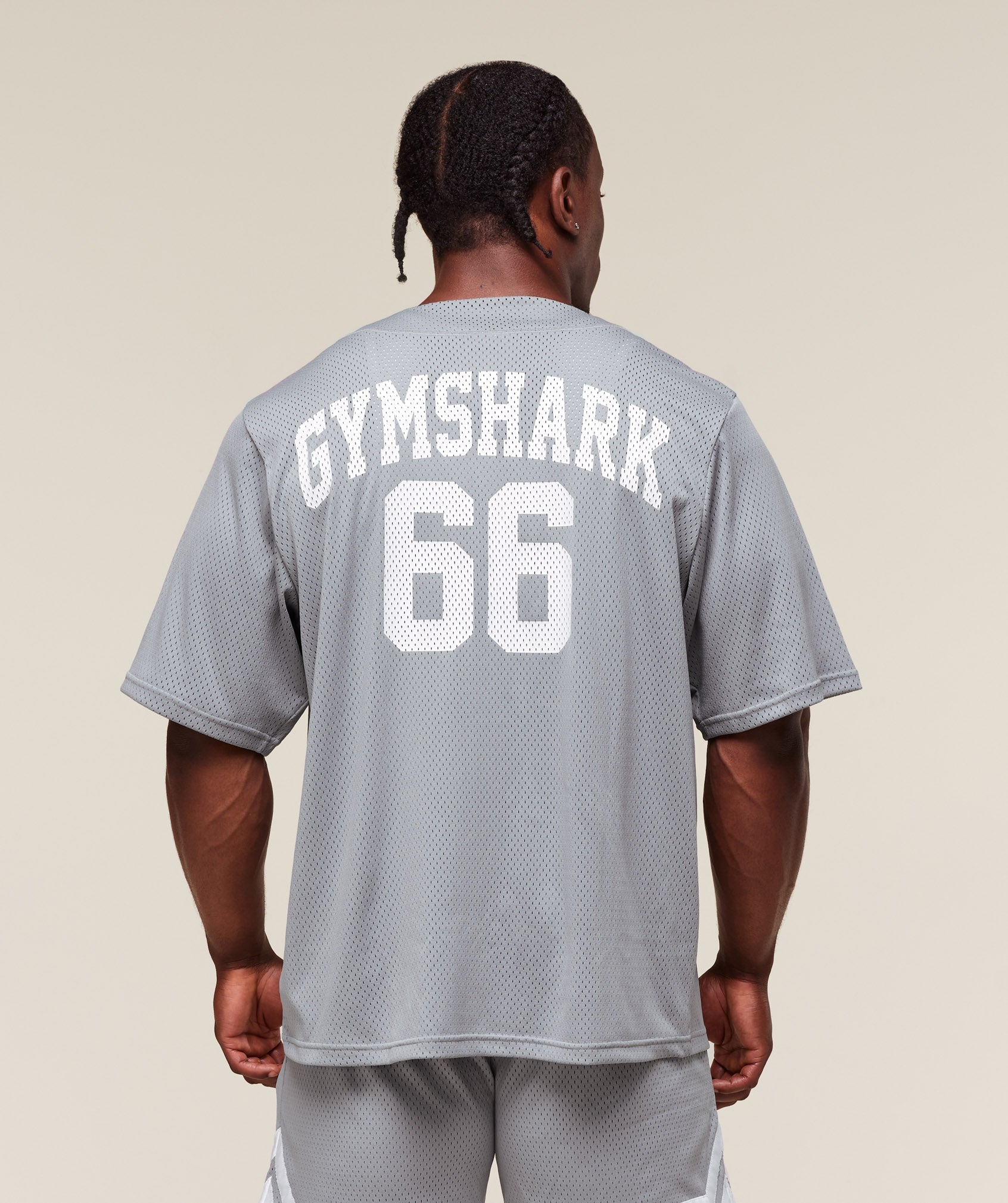 Sports Jersey Denim Grey