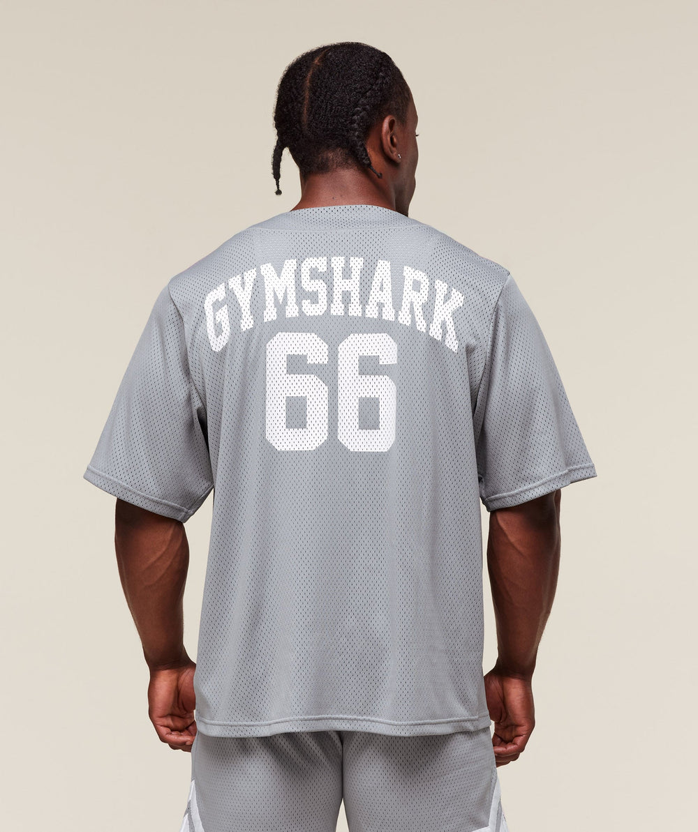 Sports Jersey Denim Grey