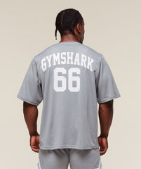 Sports Jersey Denim Grey