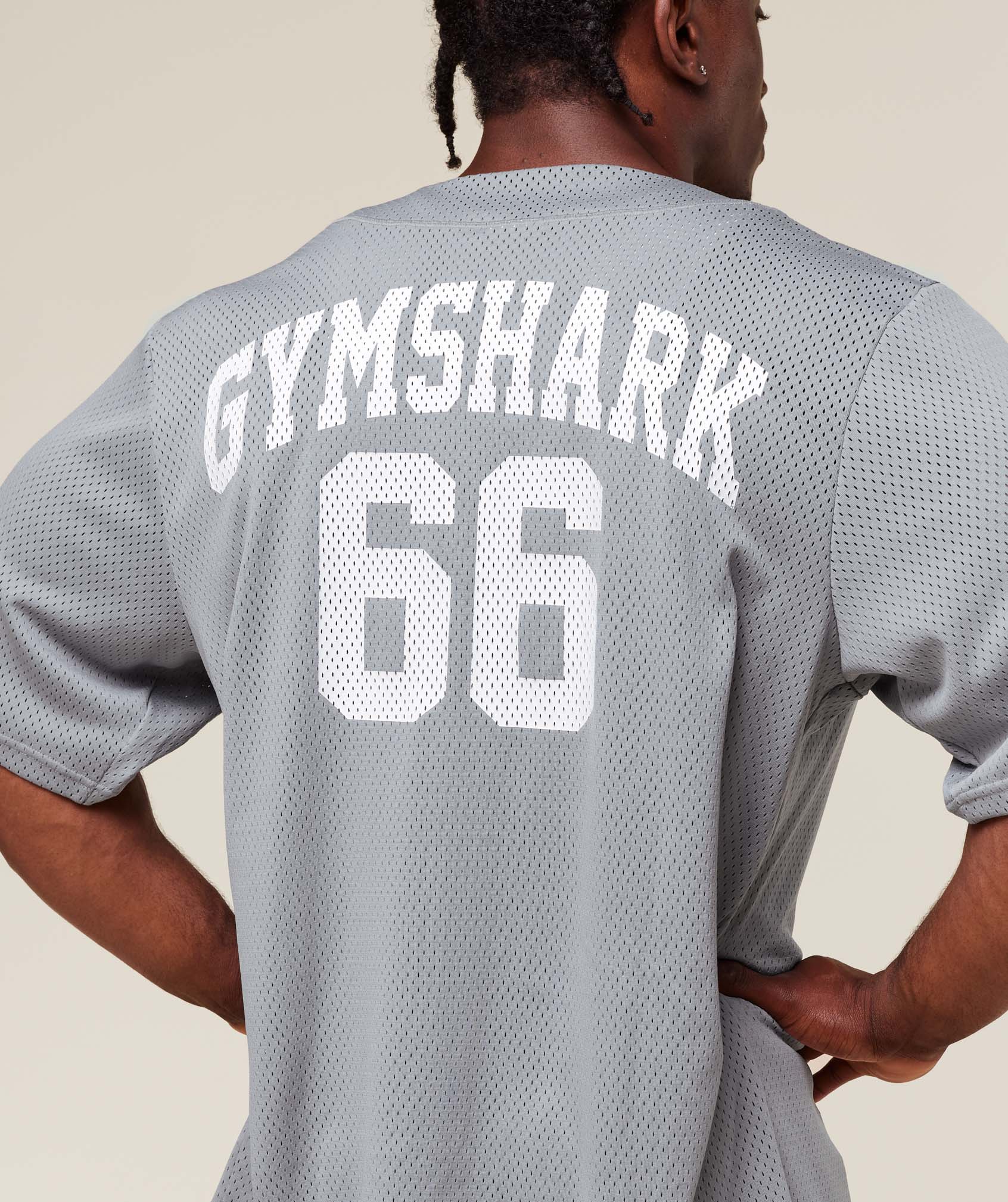 Sports Jersey Denim Grey