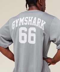 Sports Jersey Denim Grey
