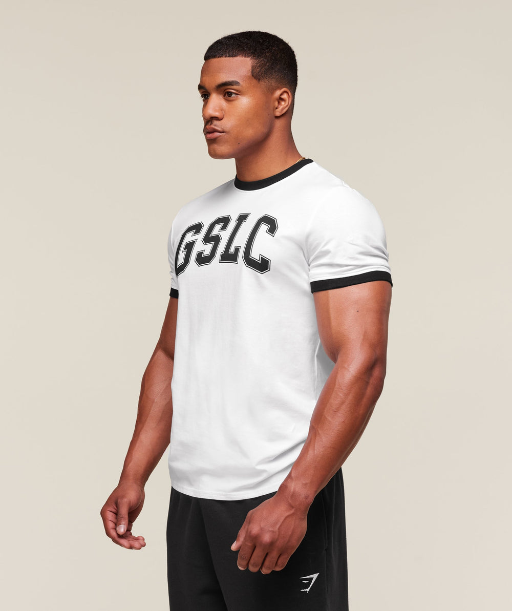 GSLC Ringer T-Shirt White