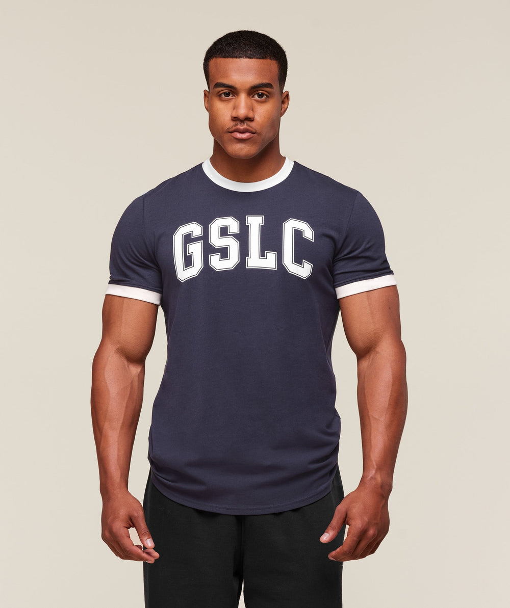 GSLC Ringer T-Shirt Heavy Blue