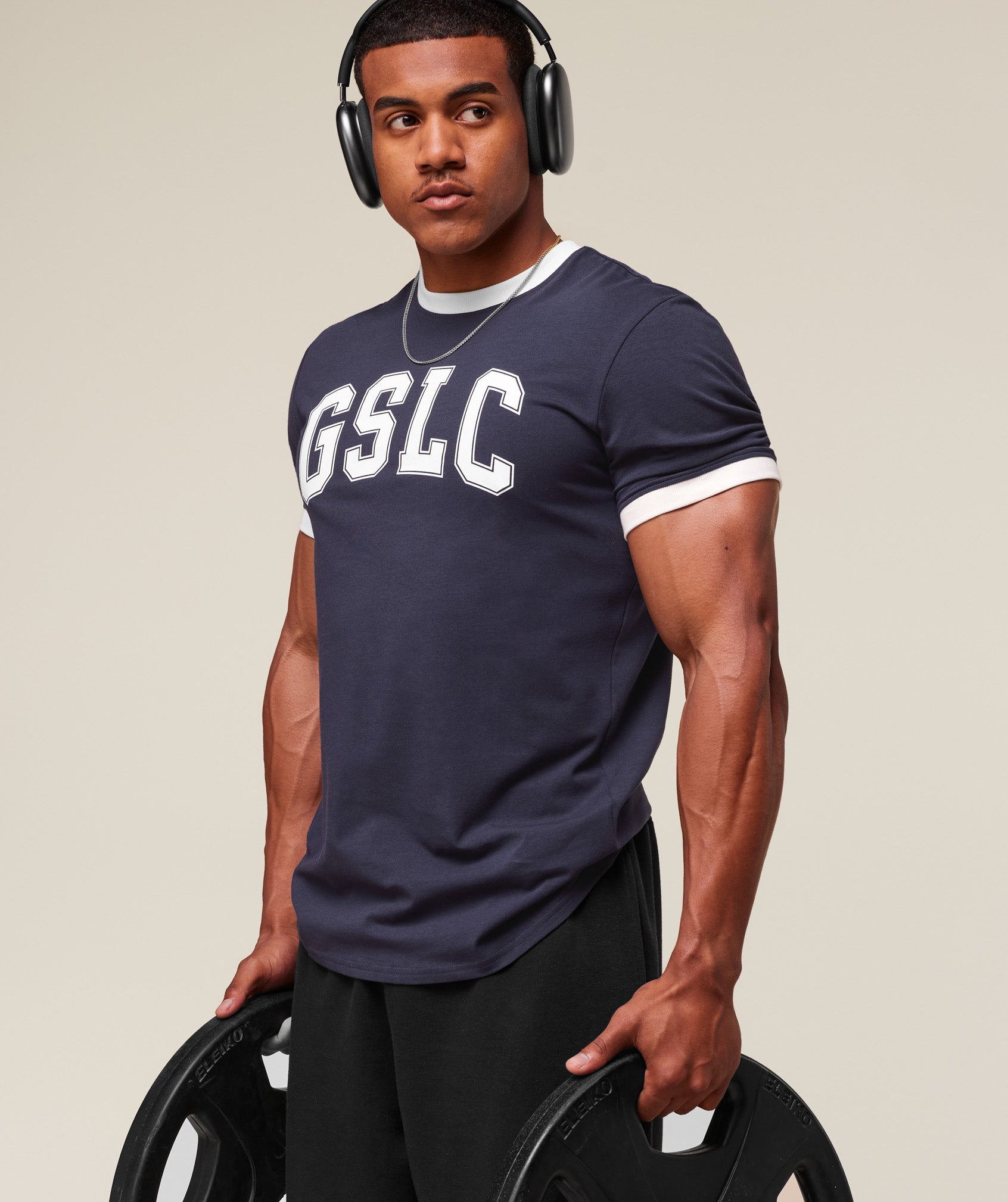 GSLC Ringer T-Shirt Heavy Blue