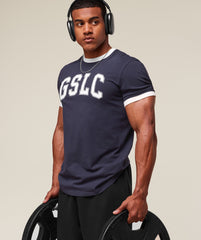 GSLC Ringer T-Shirt Heavy Blue