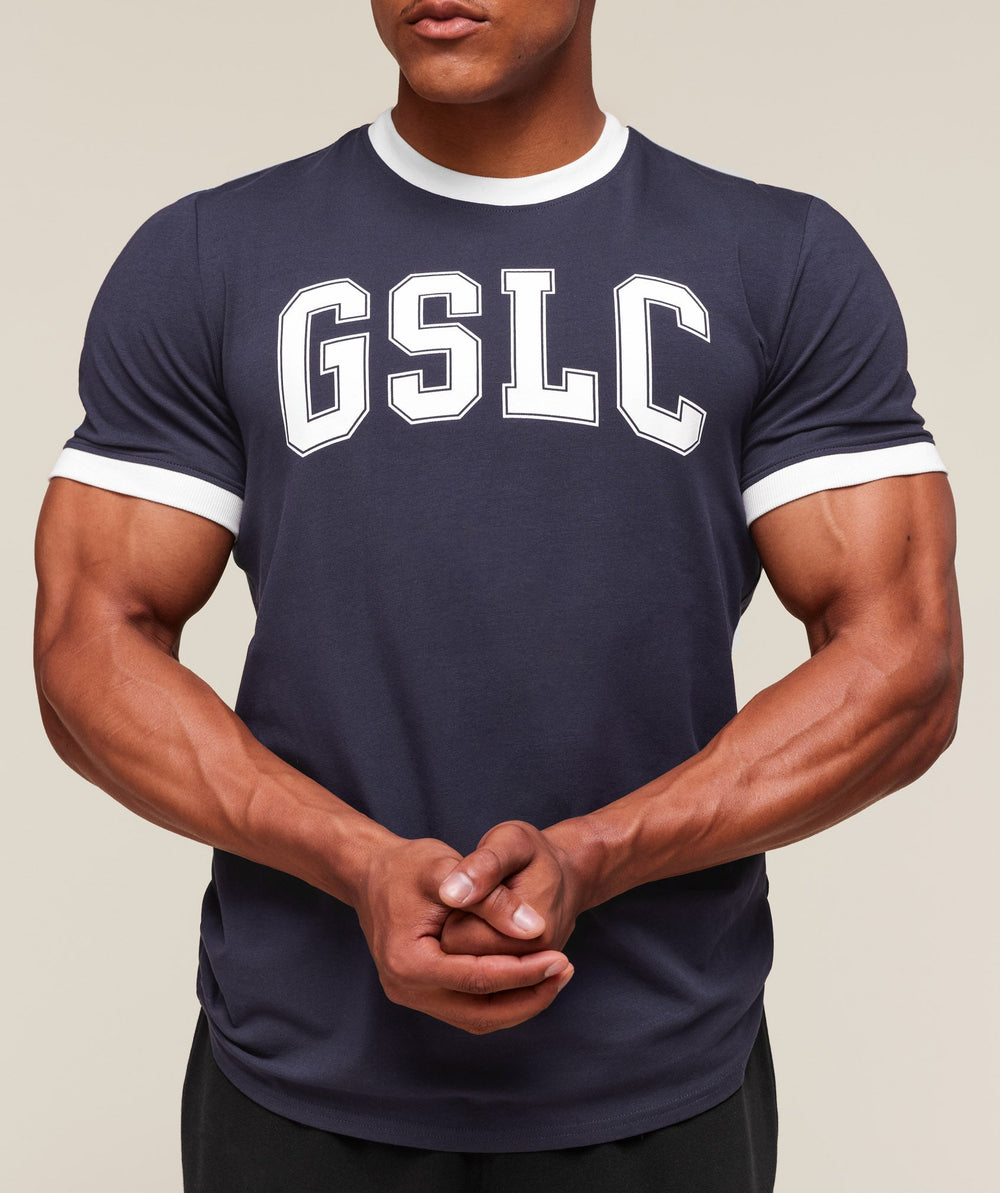 GSLC Ringer T-Shirt Heavy Blue