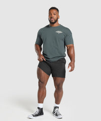 Worldwide T-Shirt Strong Grey
