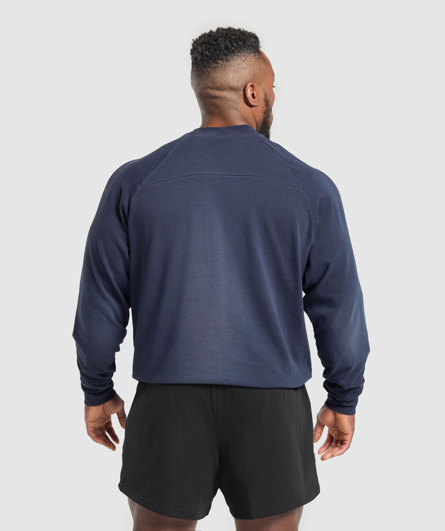 Heavyweight Long Sleeve T-Shirt  Heavy Blue/Wash