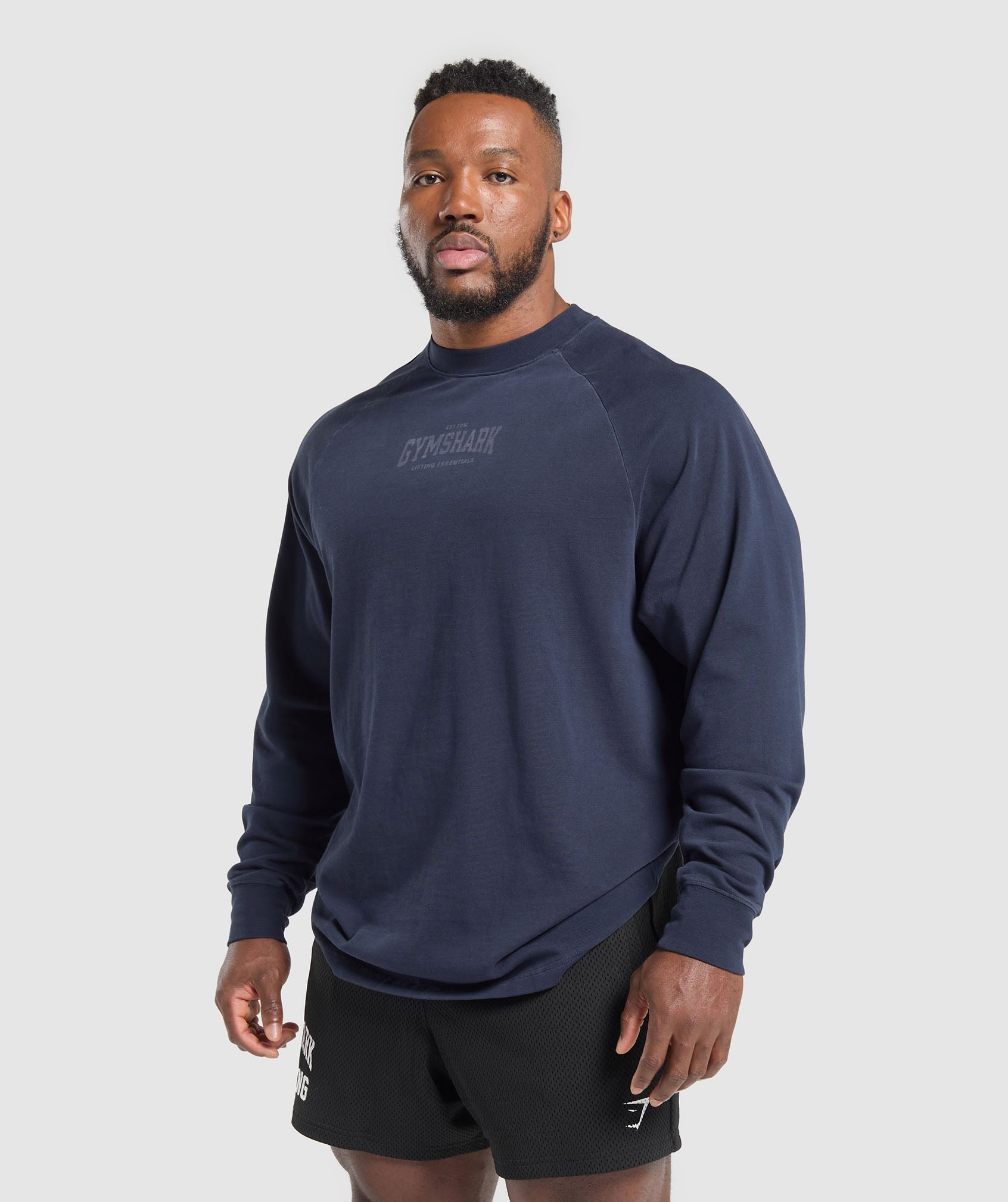 Heavyweight Long Sleeve T-Shirt  Heavy Blue/Wash