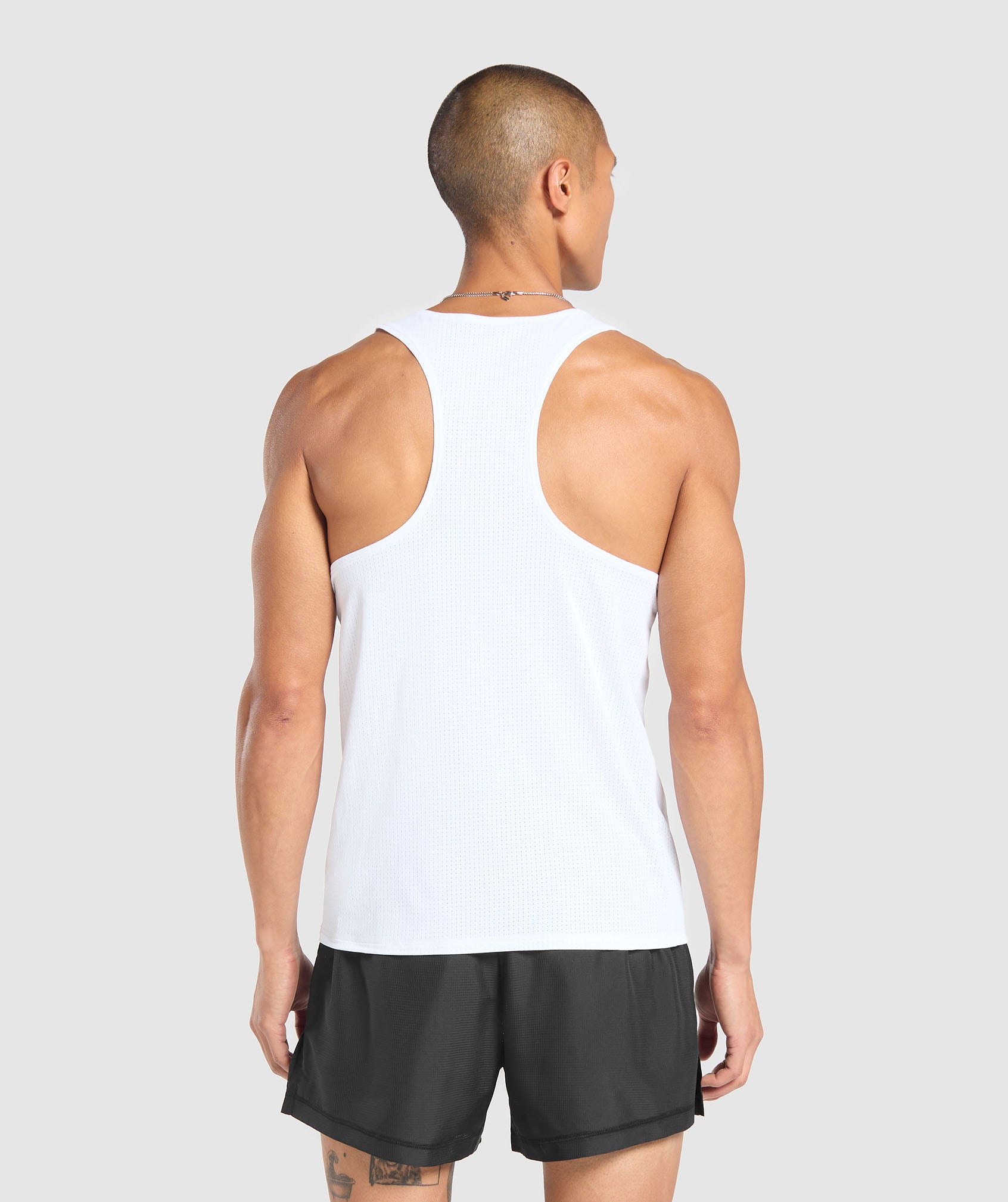 Running Tank White