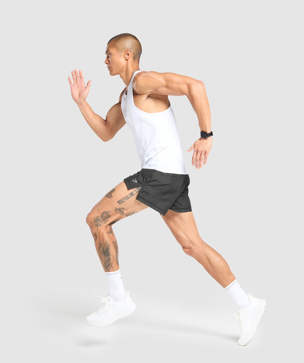 Running Tank White