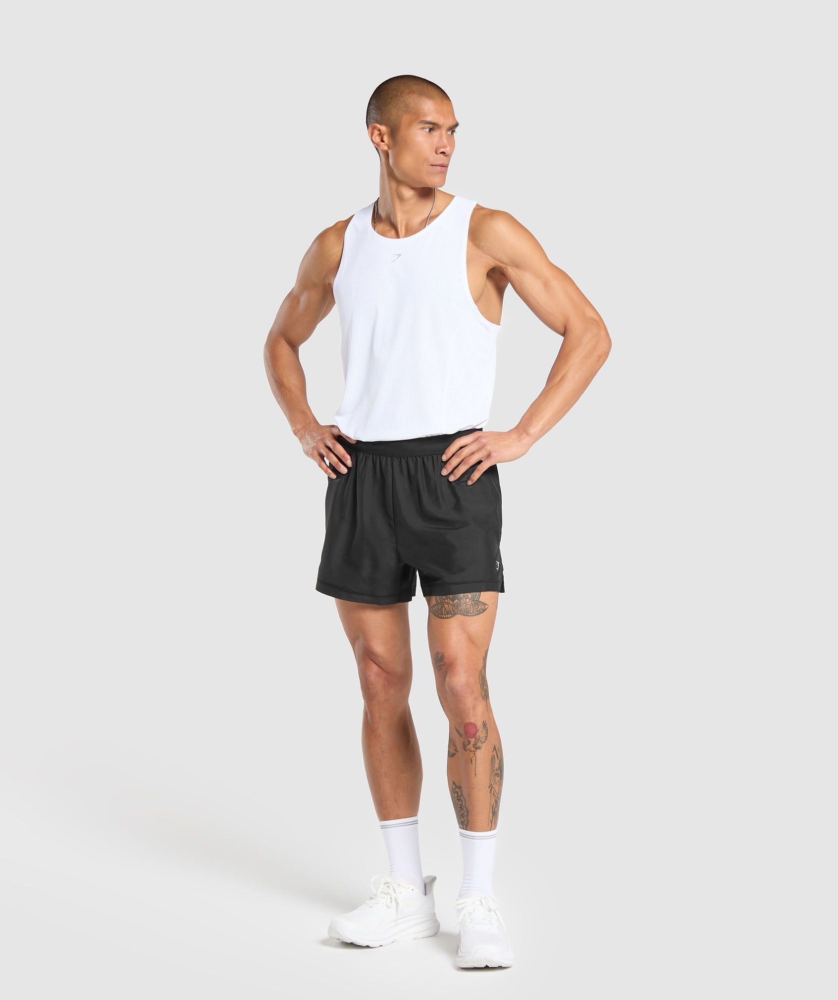 Running Tank White