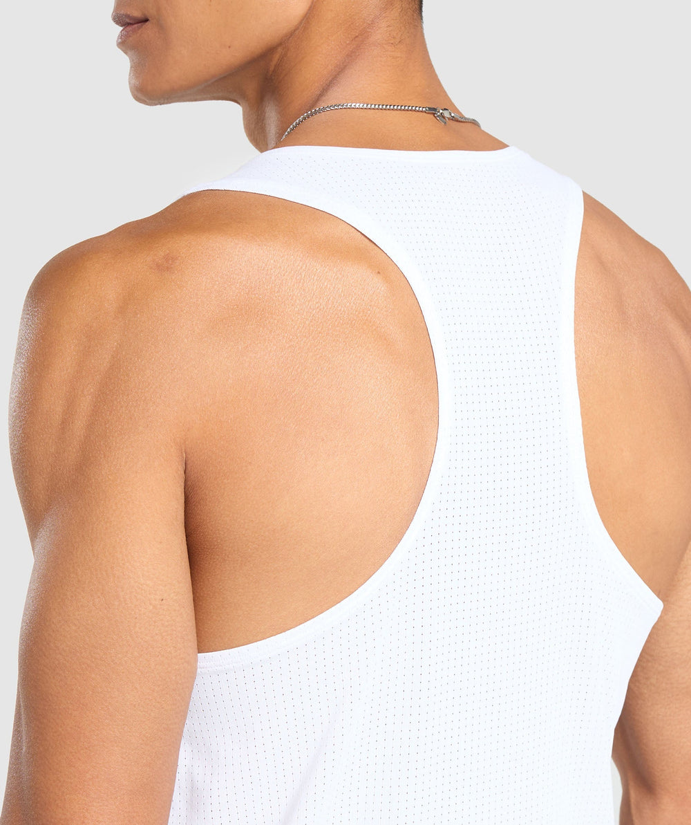 Running Tank White