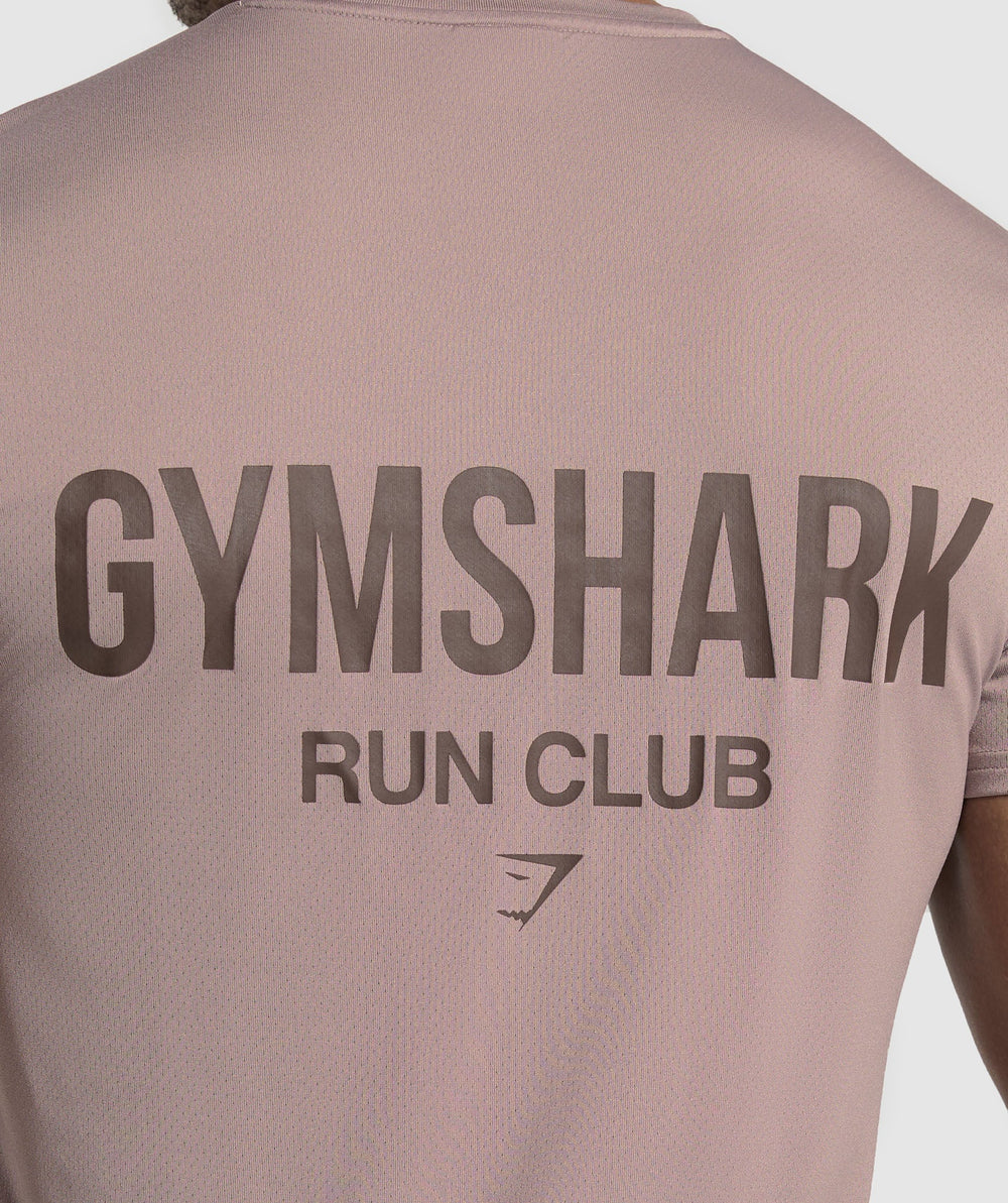 Running Dept. T Shirt Powder Mauve