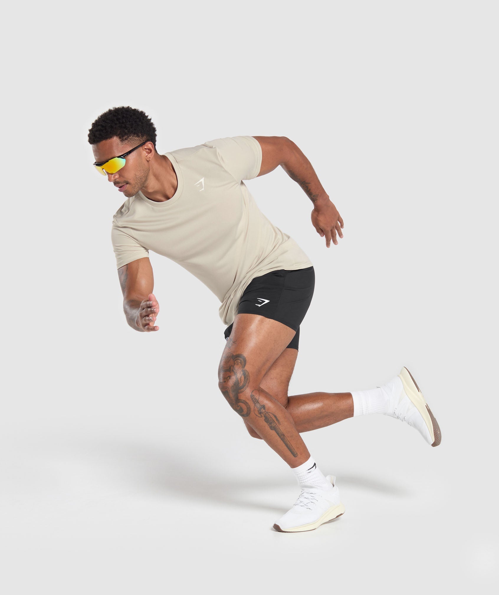 Running Dept. T Shirt Pebble Grey