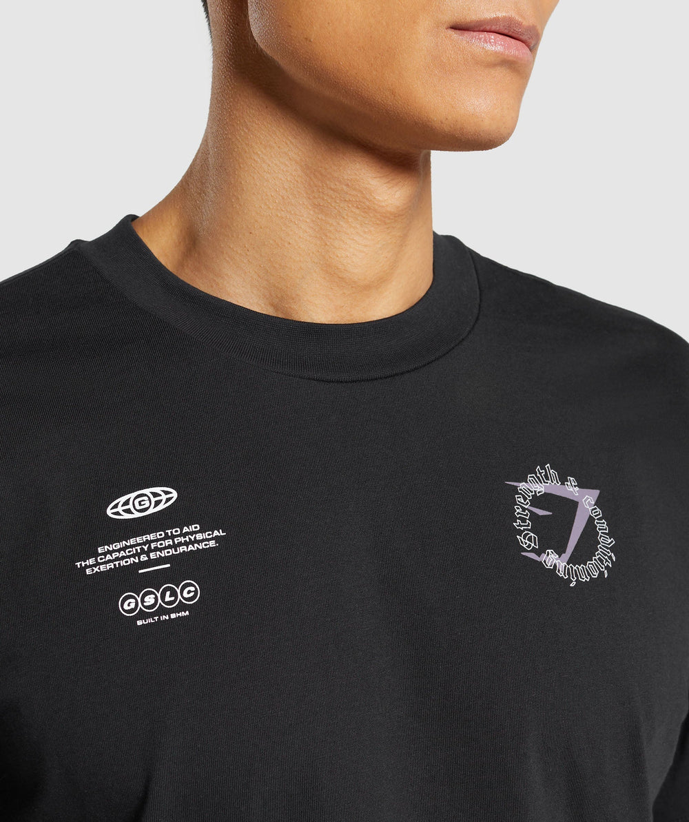 Strength and Conditioning T-Shirt Black