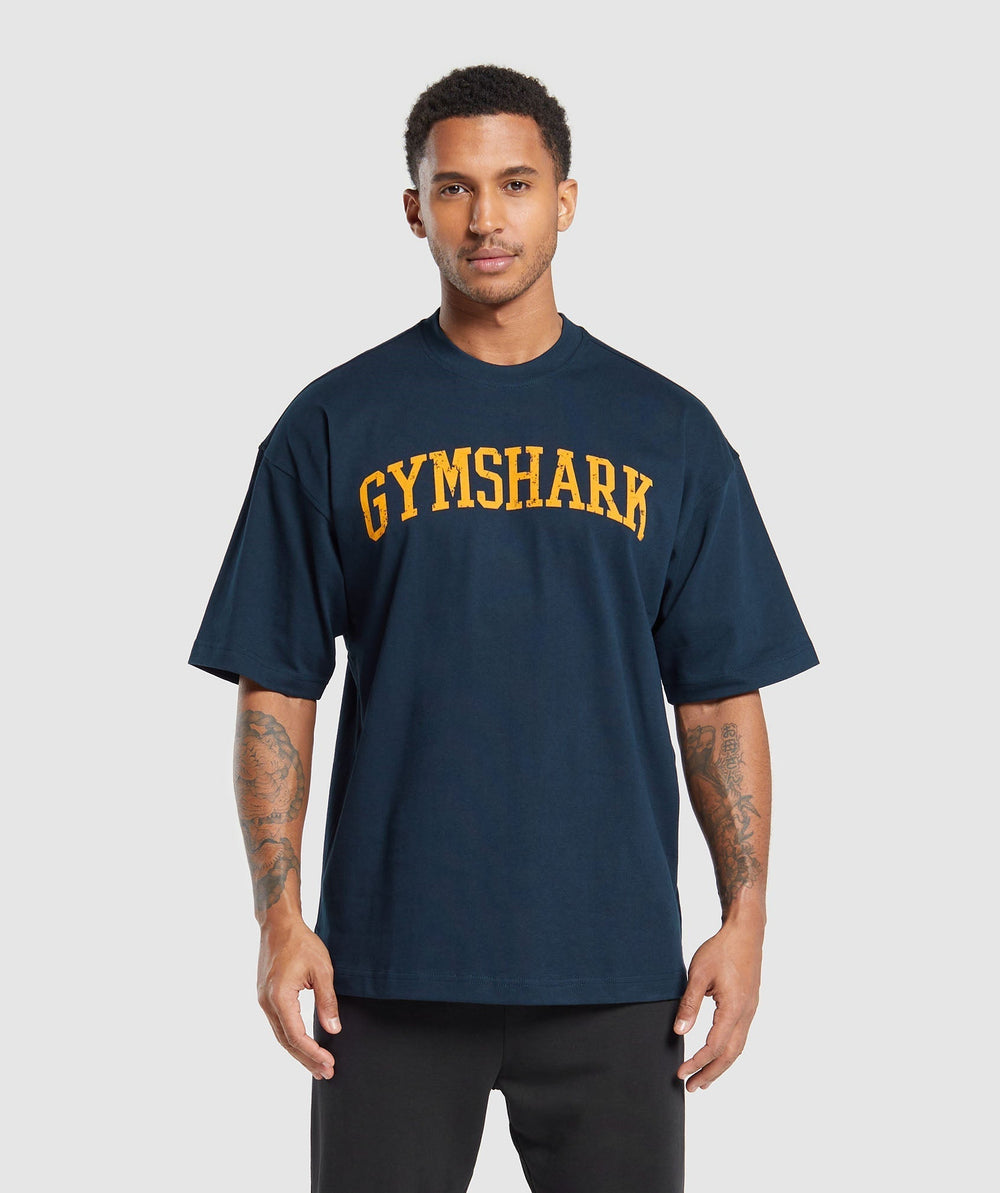 Collegiate T-Shirt Navy