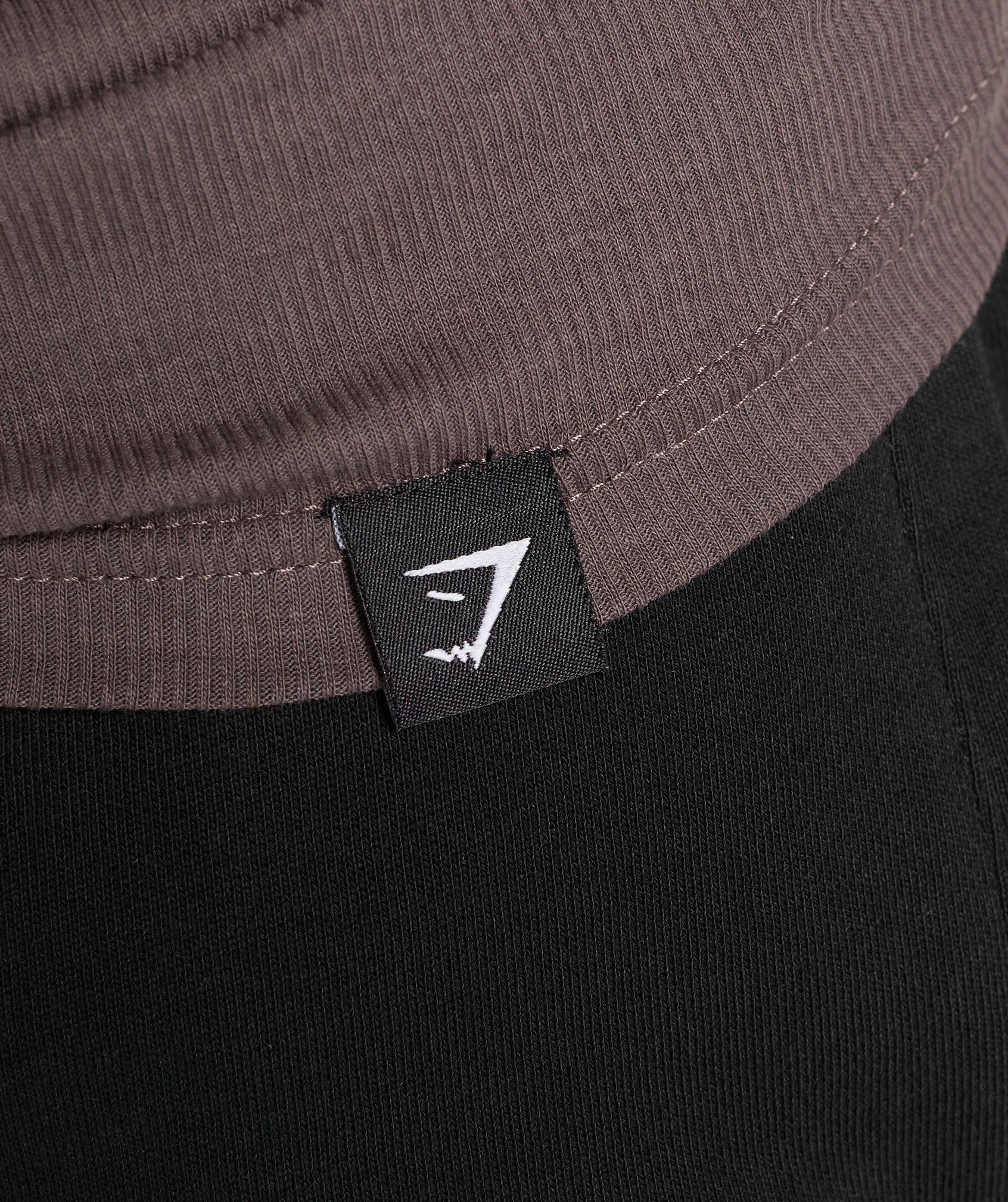 Ribbed Long Sleeve T-Shirt Steel Purple