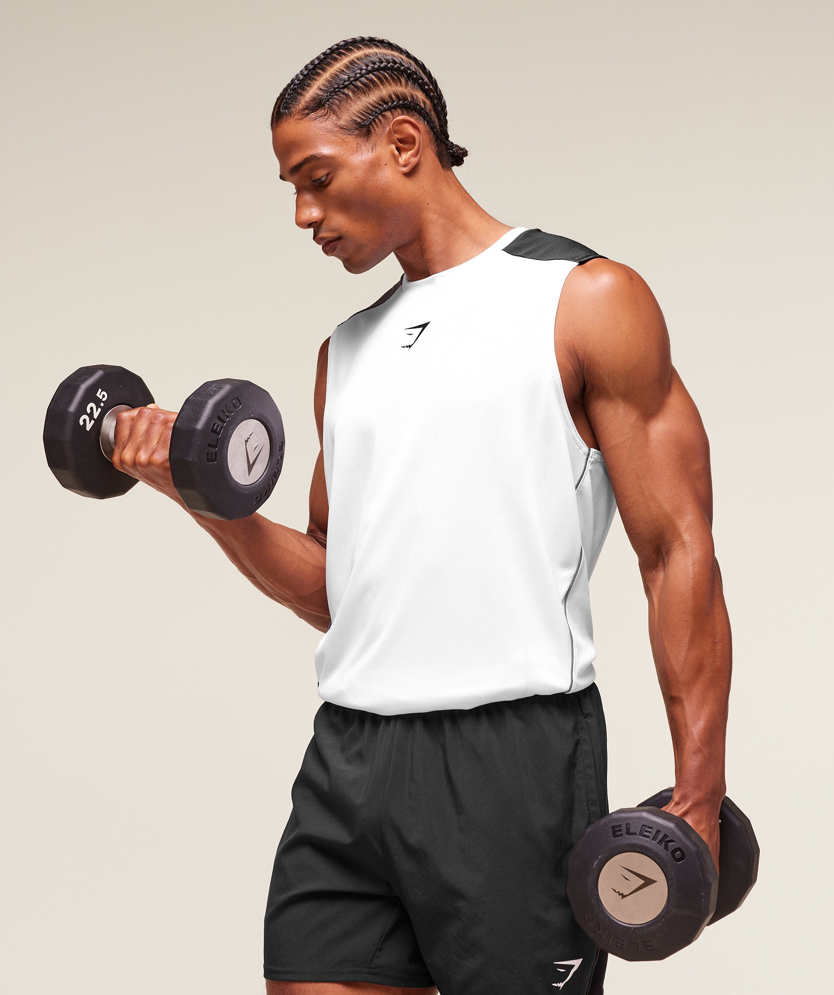 Arrival Block Tank White