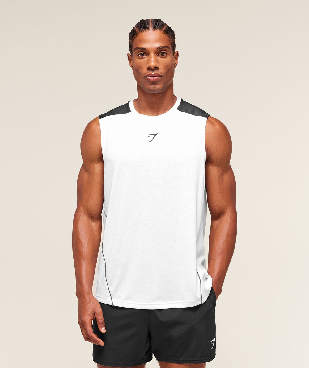 Arrival Block Tank White