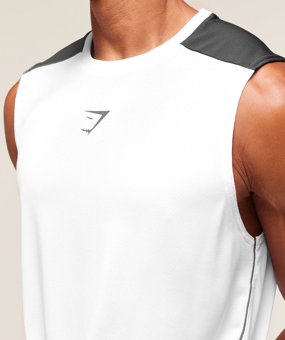 Arrival Block Tank White