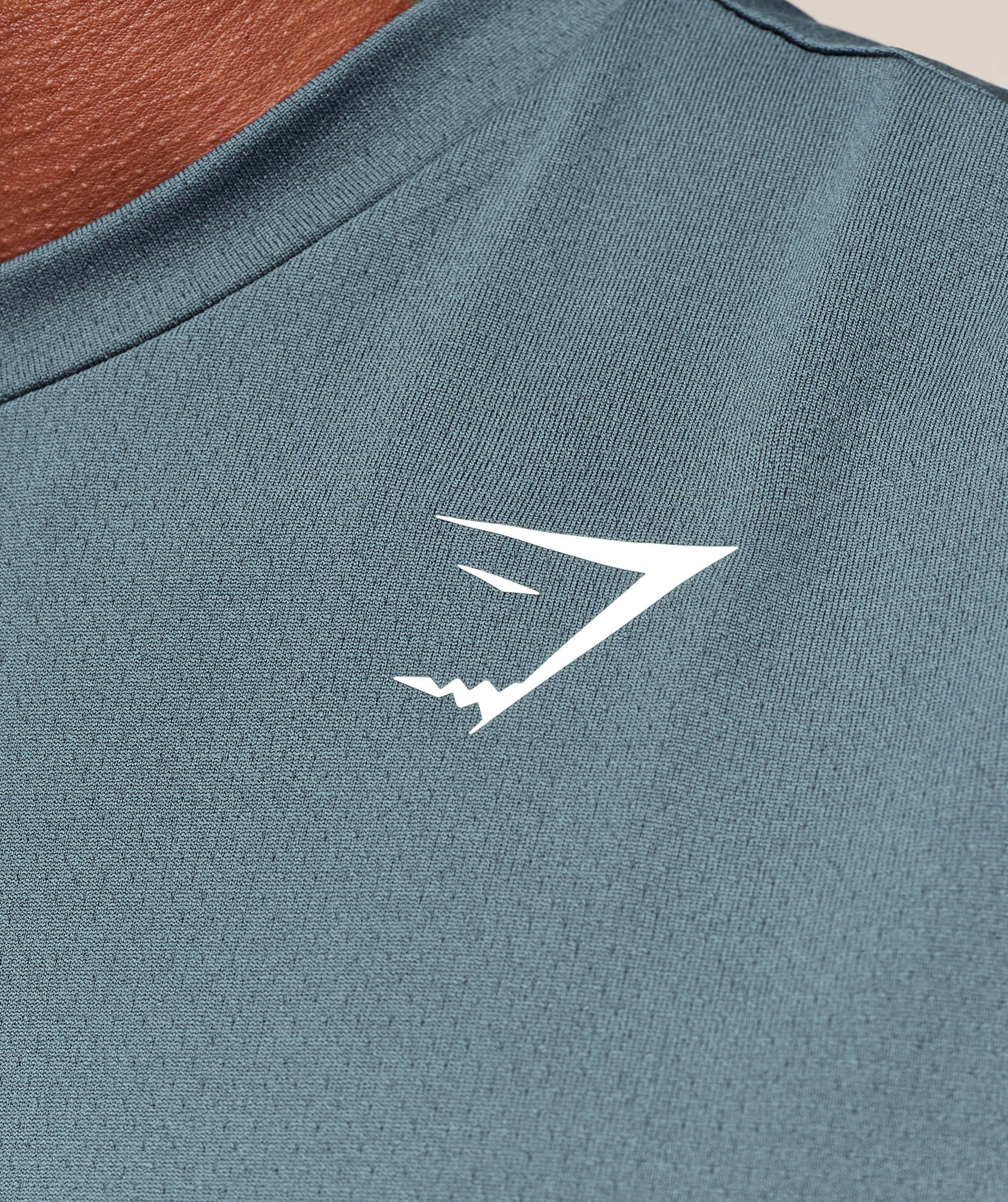 Oversized Performance Tank Titanium Blue
