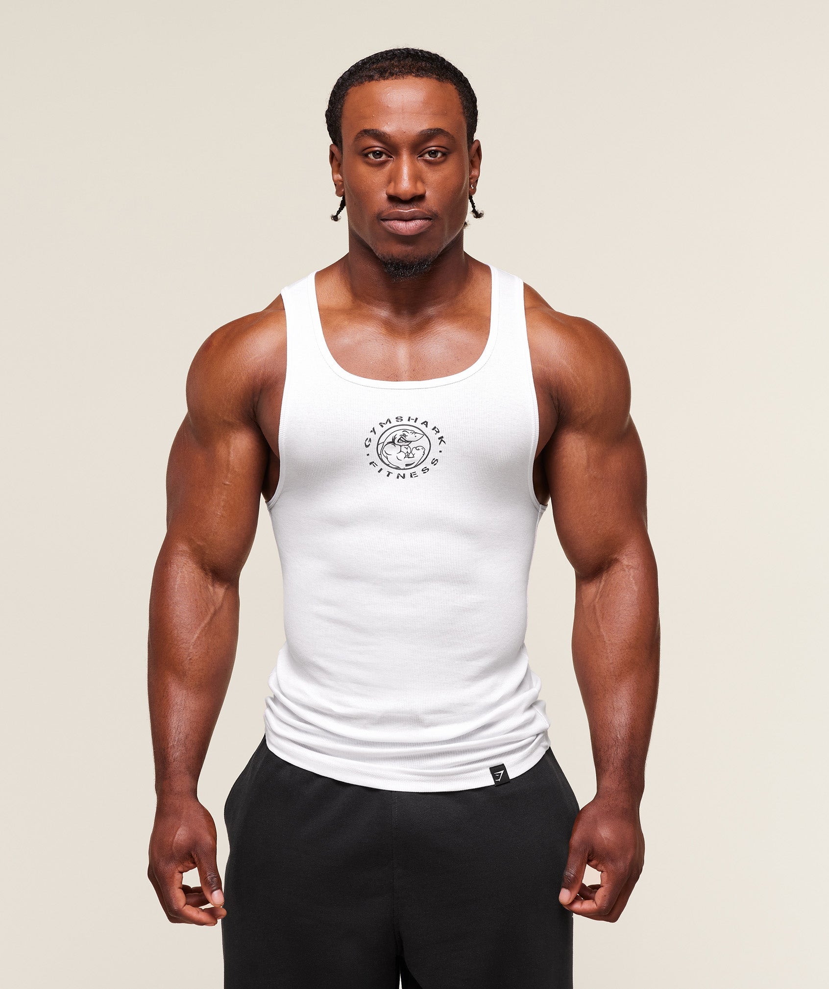 Legacy Ribbed Tank White