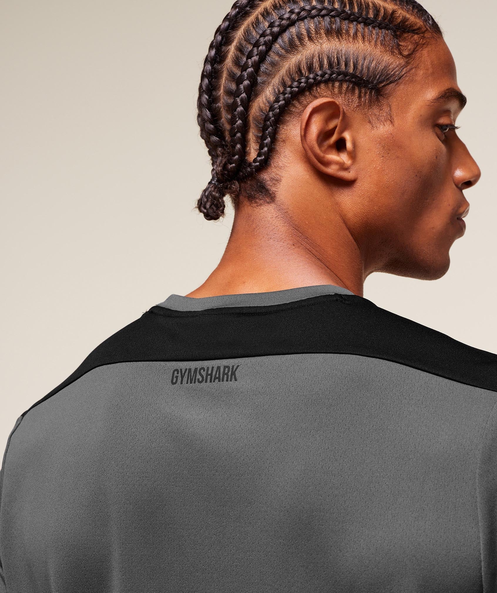 Arrival Block T-Shirt Dark Grey