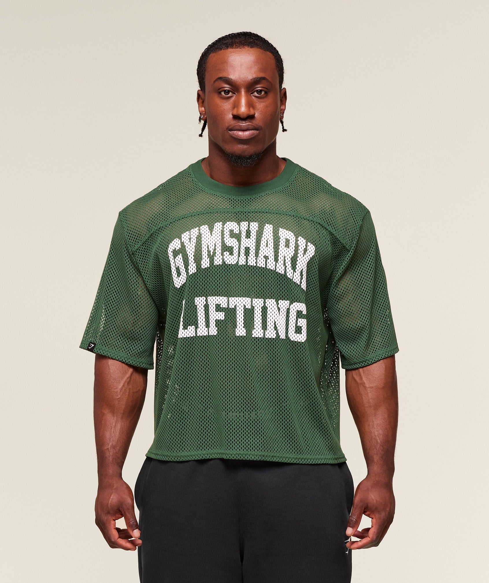 Mesh Oversized T-Shirt Classic Green