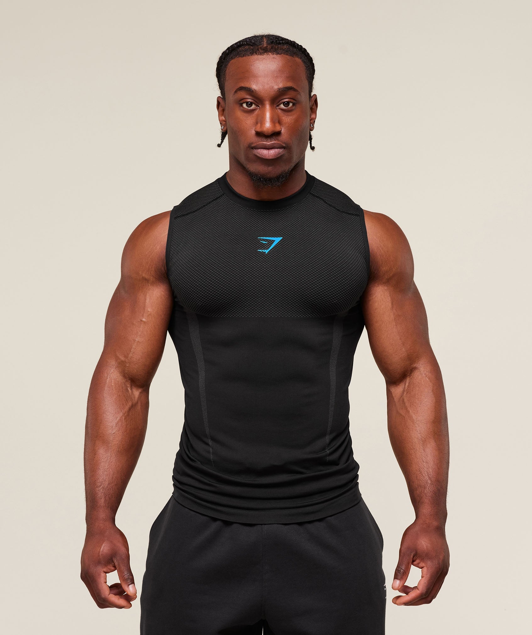 Onyx 5.0 Seamless Tank Black/Onyx Grey