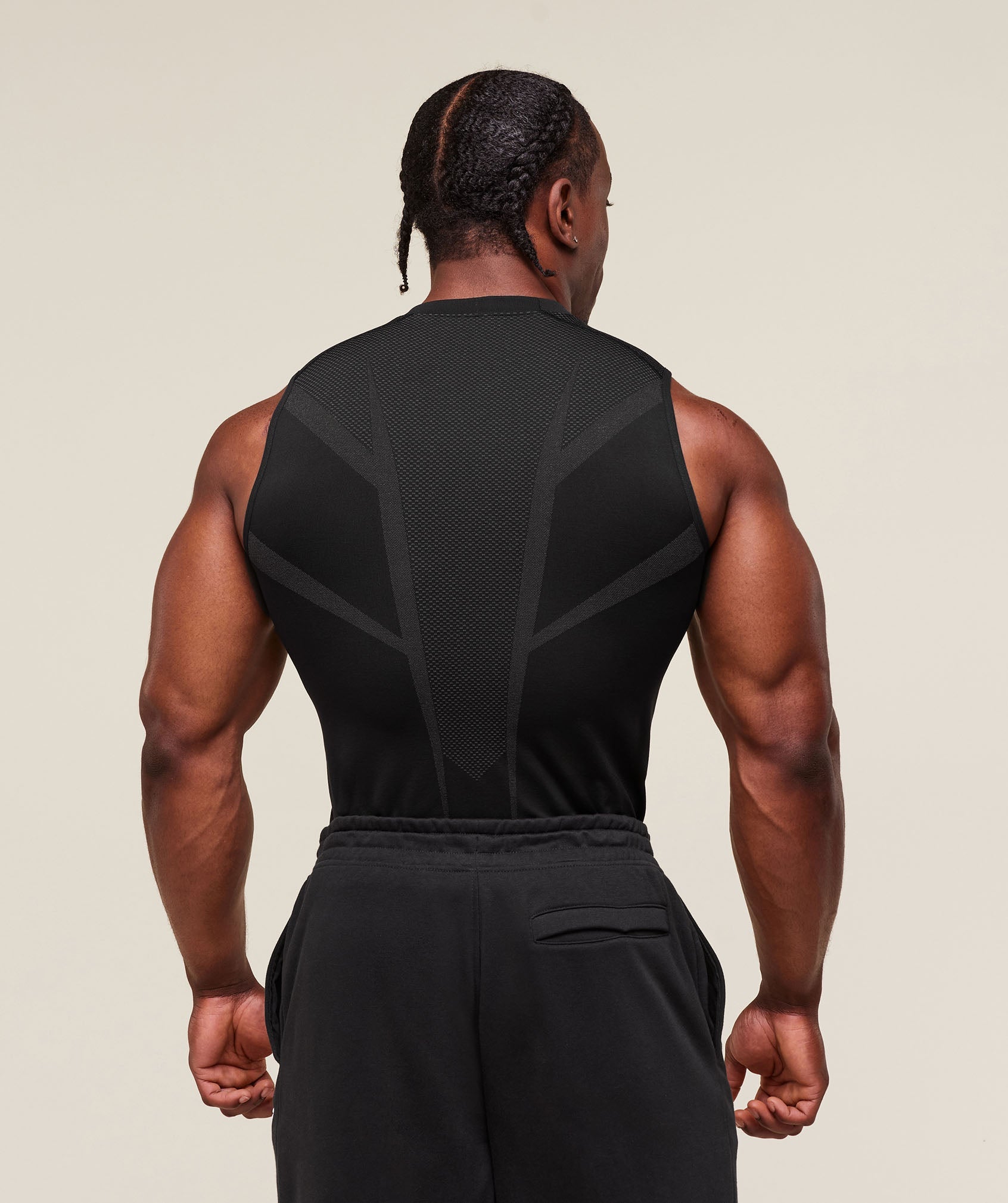 Onyx 5.0 Seamless Tank Black/Onyx Grey