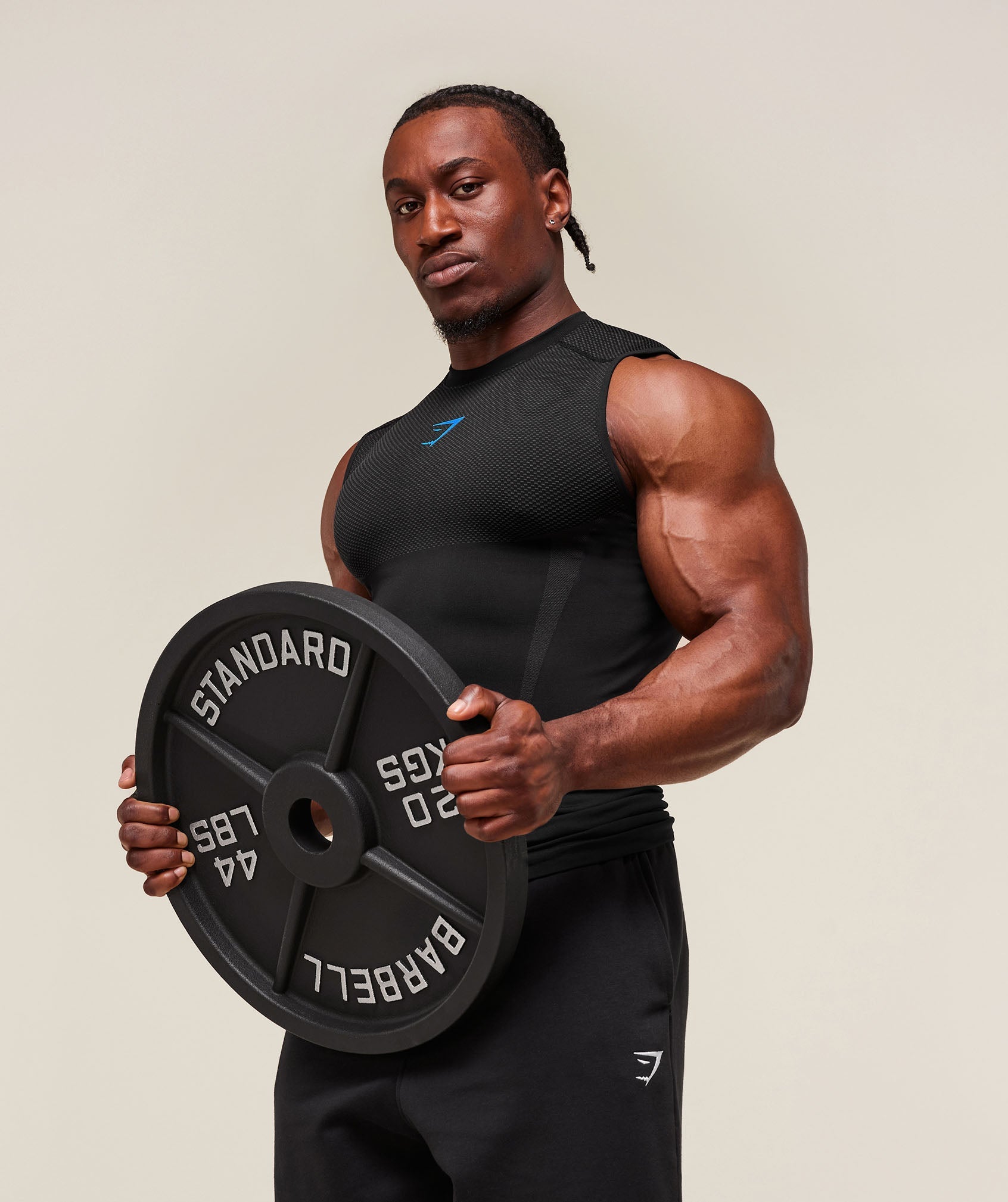 Onyx 5.0 Seamless Tank Black/Onyx Grey
