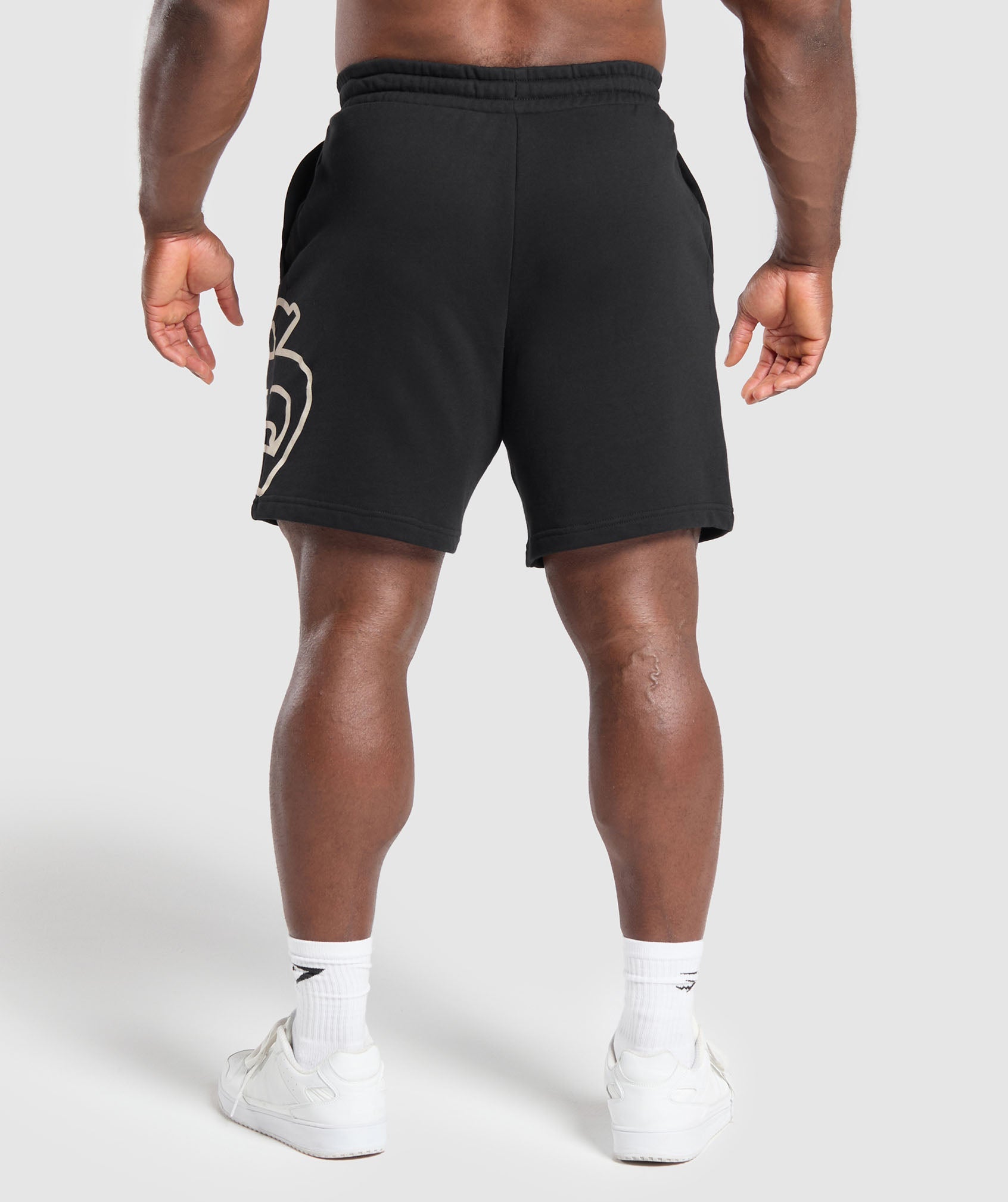 Varsity Graphic Shorts Black