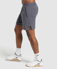 Apex 7" Hybrid Shorts Dark Grey