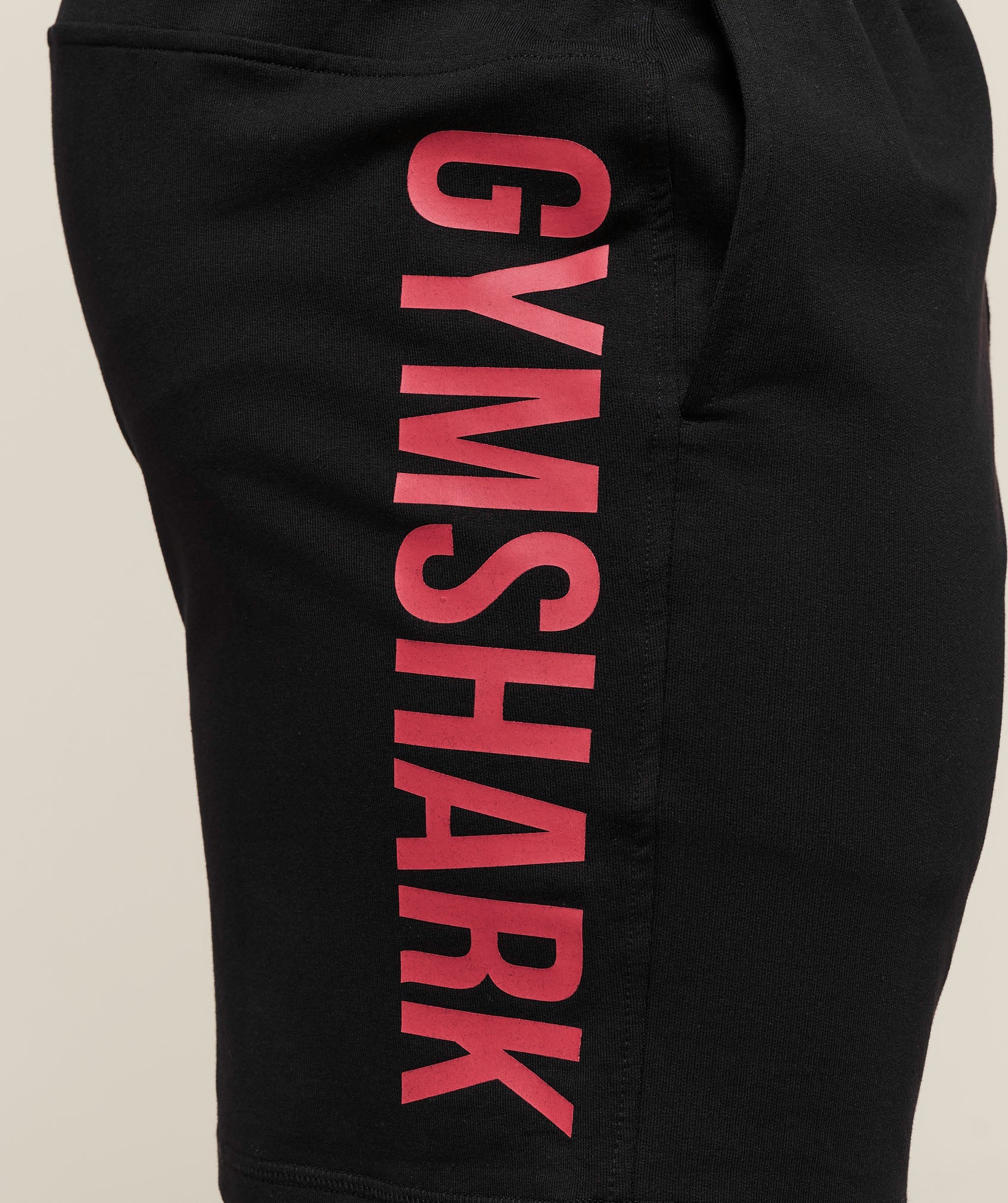 Prime 7" Shorts Black/Vivid Red