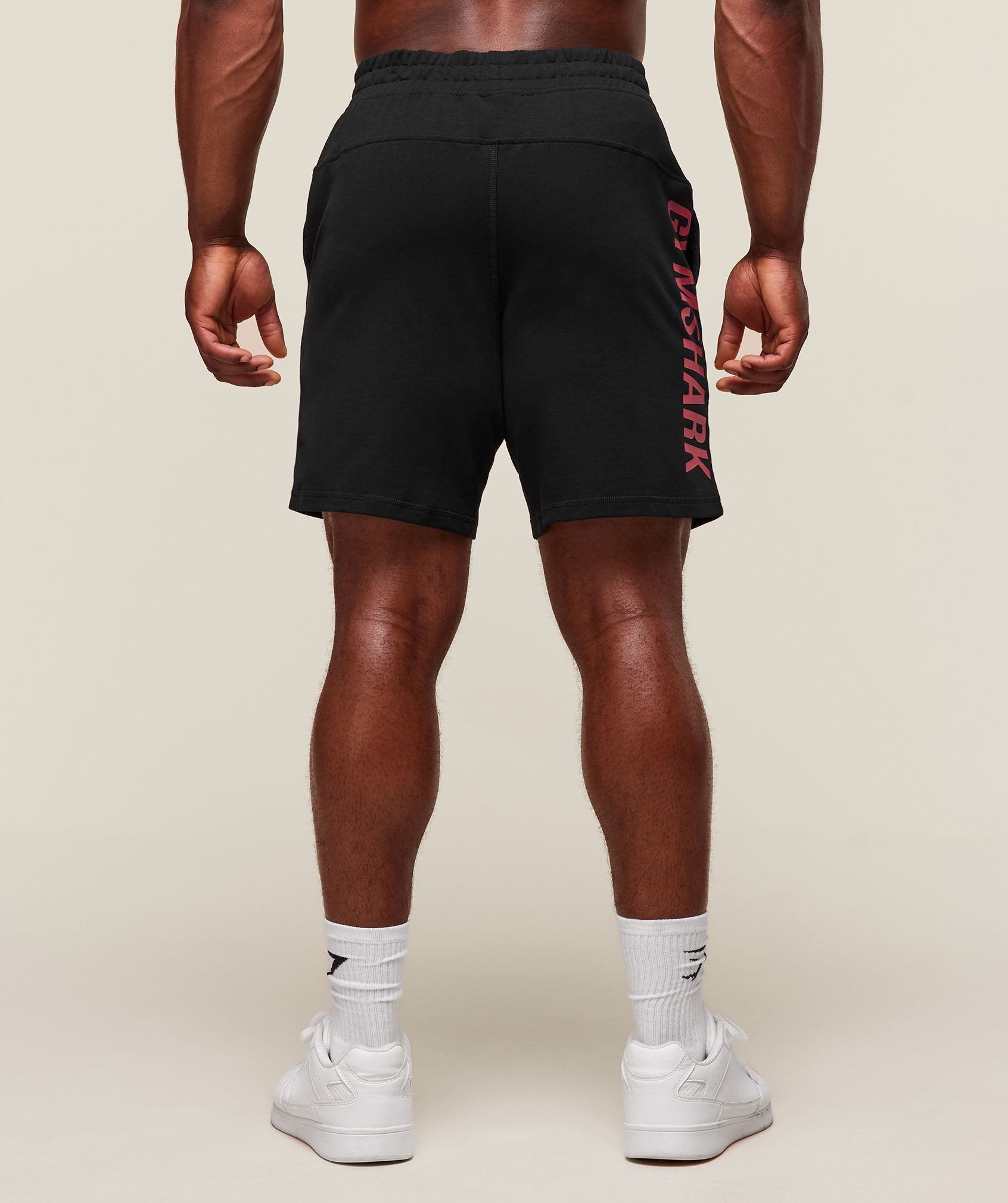 Prime 7" Shorts Black/Vivid Red
