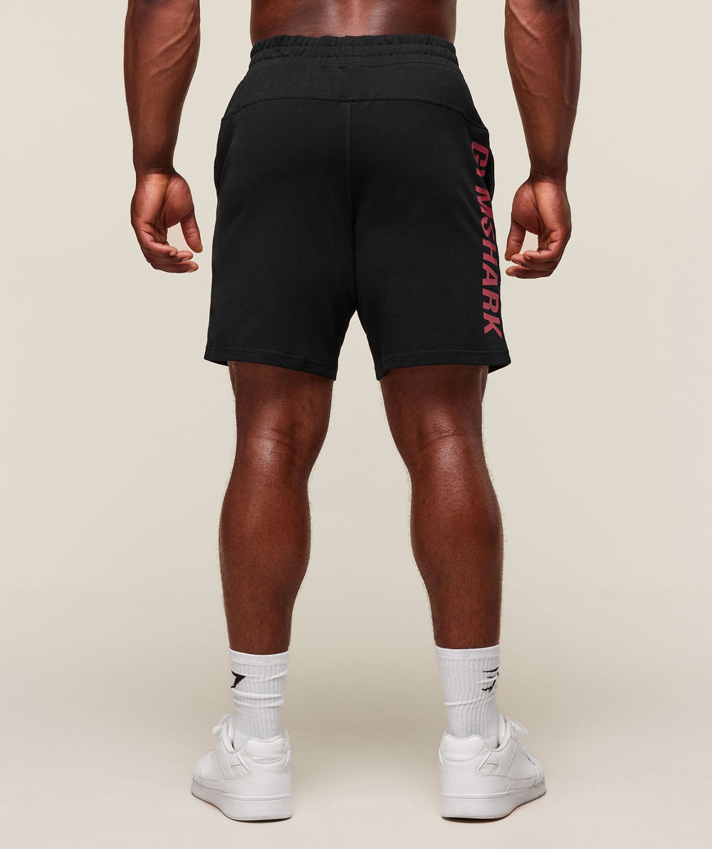 Prime 7" Shorts Black/Vivid Red