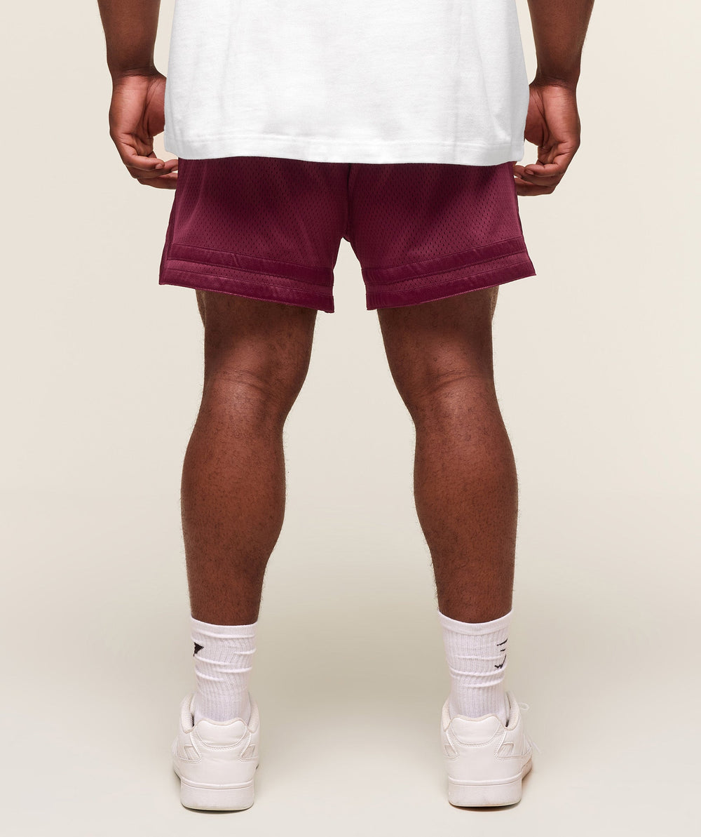 Varsity Mesh Shorts Strong Pink