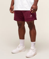 Varsity Mesh Shorts Strong Pink