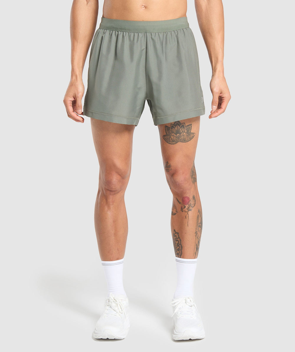Running Shorts Unit Green