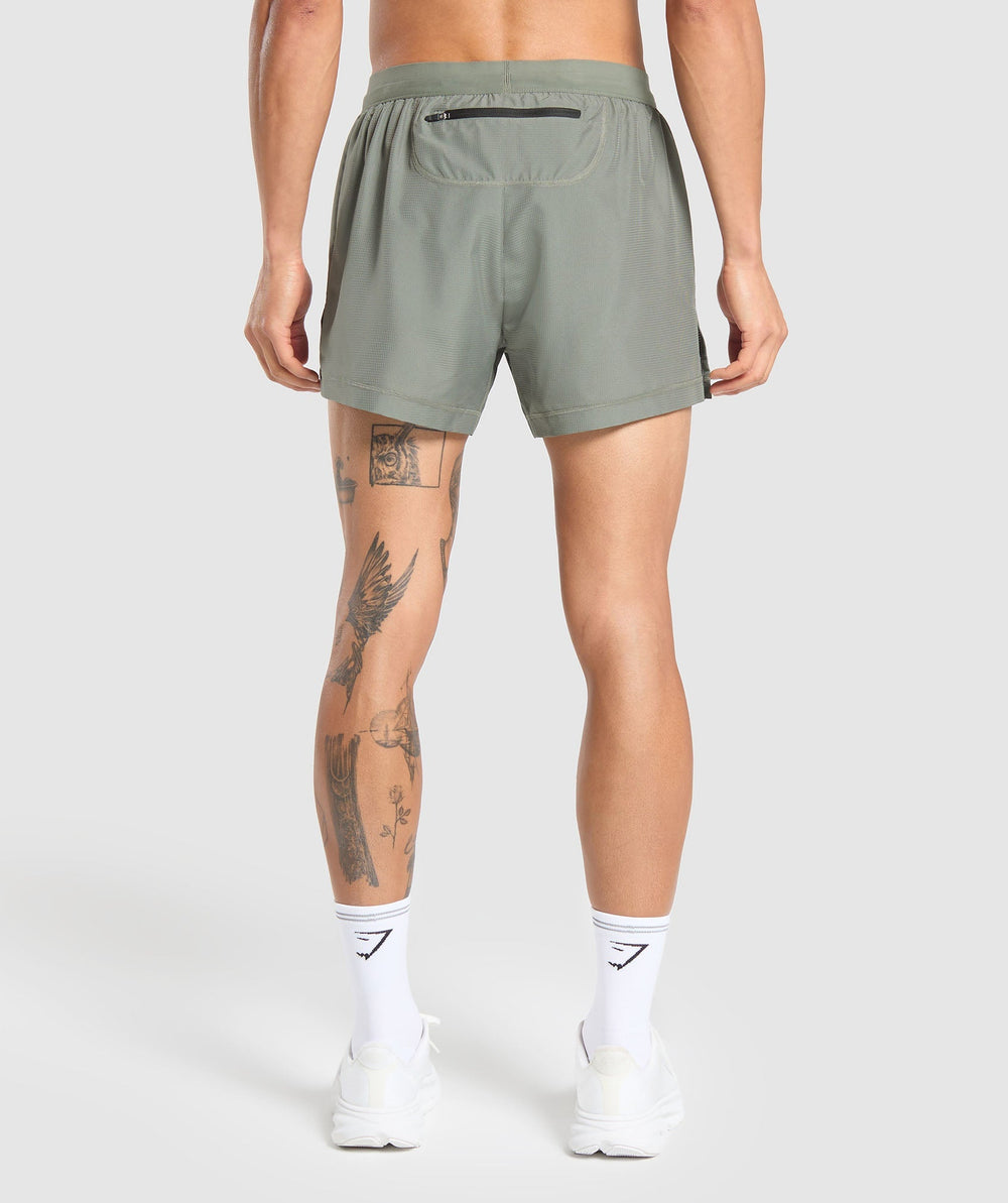 Running Shorts Unit Green